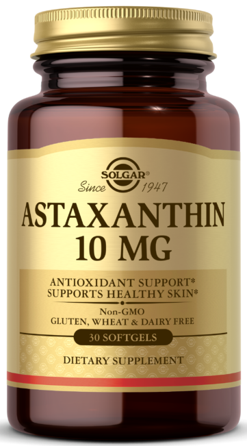 Solgar Astaxanthin 10 mg, 30 капс.